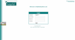 Desktop Screenshot of new.dolphinanywhere.com