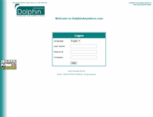 Tablet Screenshot of new.dolphinanywhere.com